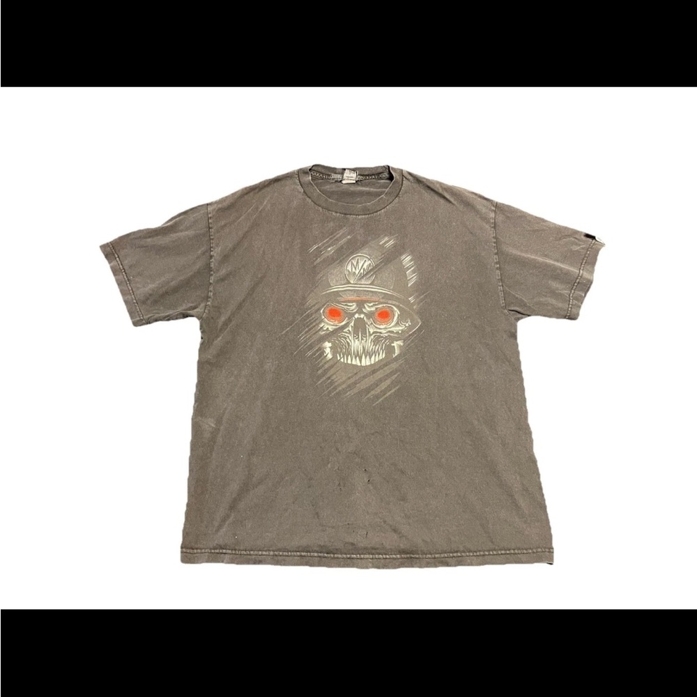 Men’s Skull Vintage Graphic Tee Metal Mulisha Size L